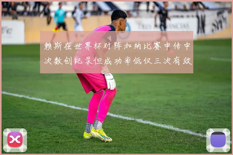 赖斯在世界杯对阵加纳比赛中传中次数创纪录但成功率低仅三次有效