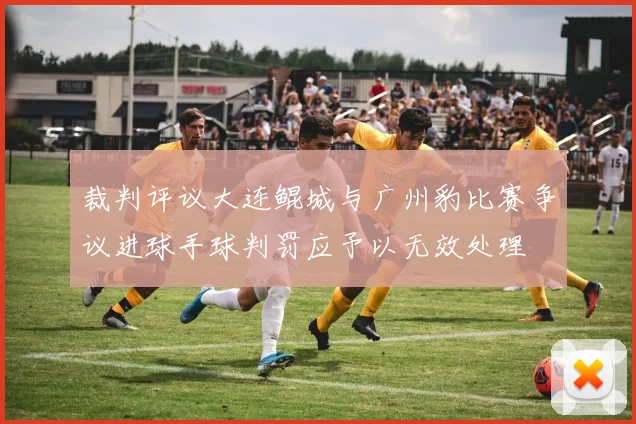 裁判评议大连鲲城与广州豹比赛争议进球手球判罚应予以无效处理